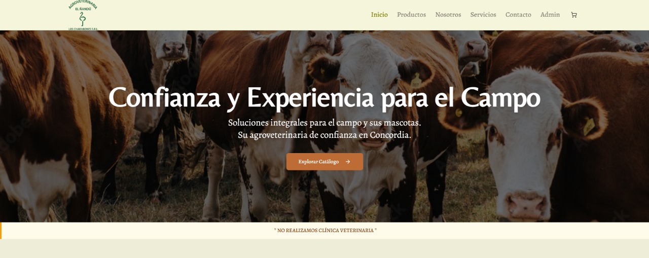 Vista 1 del sistema agro-veterinario