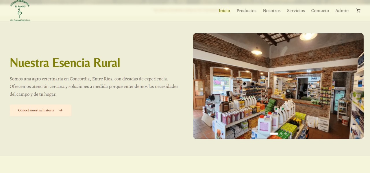 Vista 2 del sistema agro-veterinario